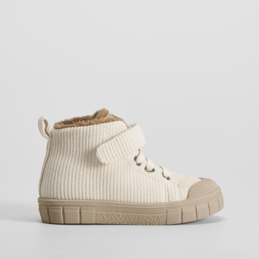 Botín pana bebé beige BACHE