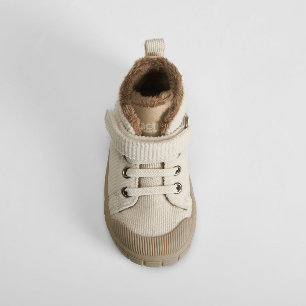 Botín pana bebé beige BACHE