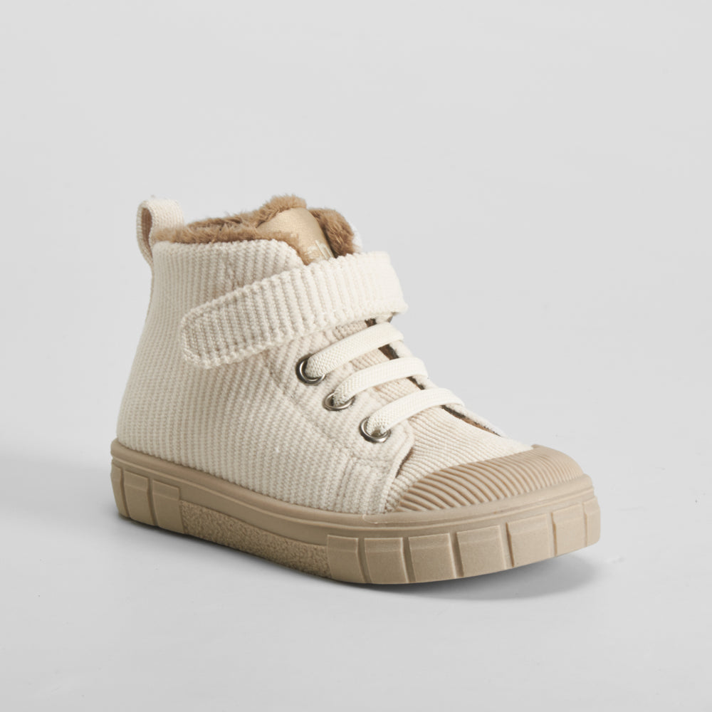 Botín pana bebé beige BACHE