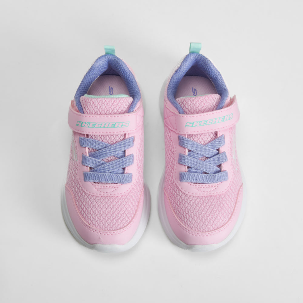 Deportiva stepz bebé rosa SKECHERS
