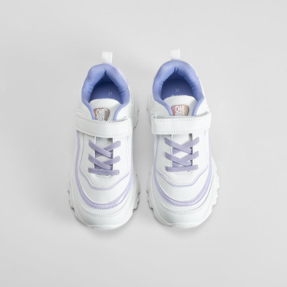 Deportiva chunky iridiscente blanca OH GIRL