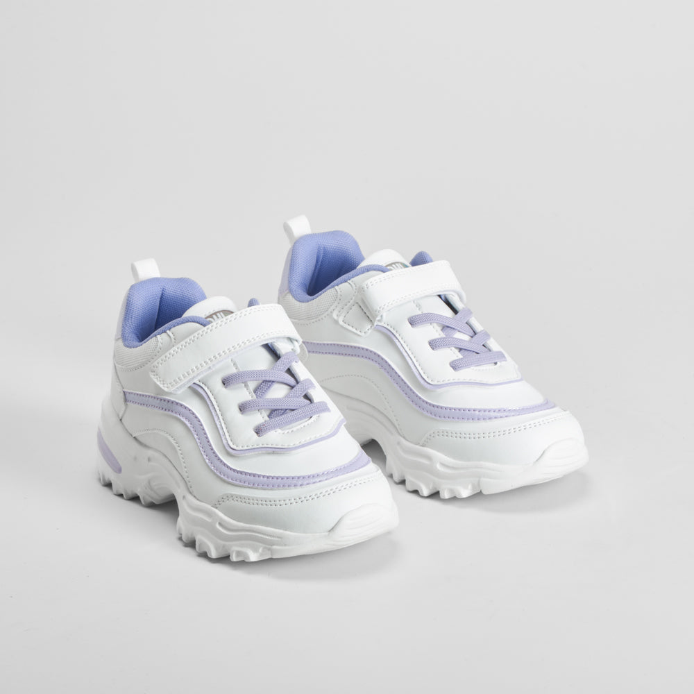 Deportiva chunky iridiscente blanca OH GIRL