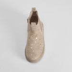 Botín plano elástico estrellas beige OH GIRL