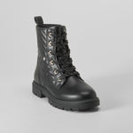 Bota estrella infantil negra OH GIRL