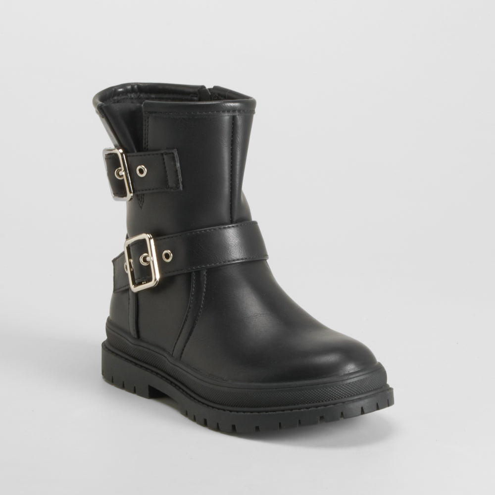 Bota hebillas negra infantil OH GIRL