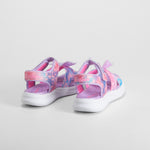 Sandalia deportiva mariposa rosa y lila SKECHERS