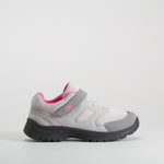 Deportiva trekking juvenil gris y rosa UTWO