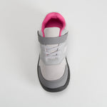 Deportiva trekking juvenil gris y rosa UTWO