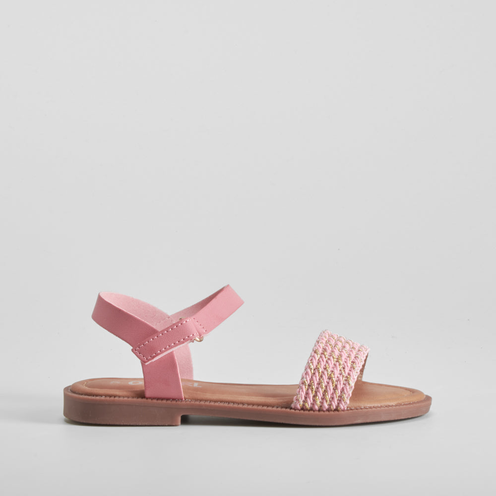 Sandalia strass rosa OH GIRL