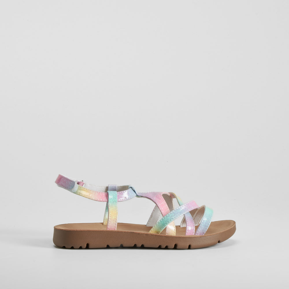 Sandalia de tiras multicolor OH GIRL