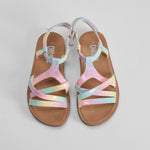 Sandalia de tiras multicolor OH GIRL