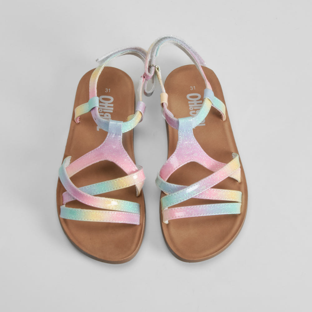 Sandalia de tiras multicolor OH GIRL