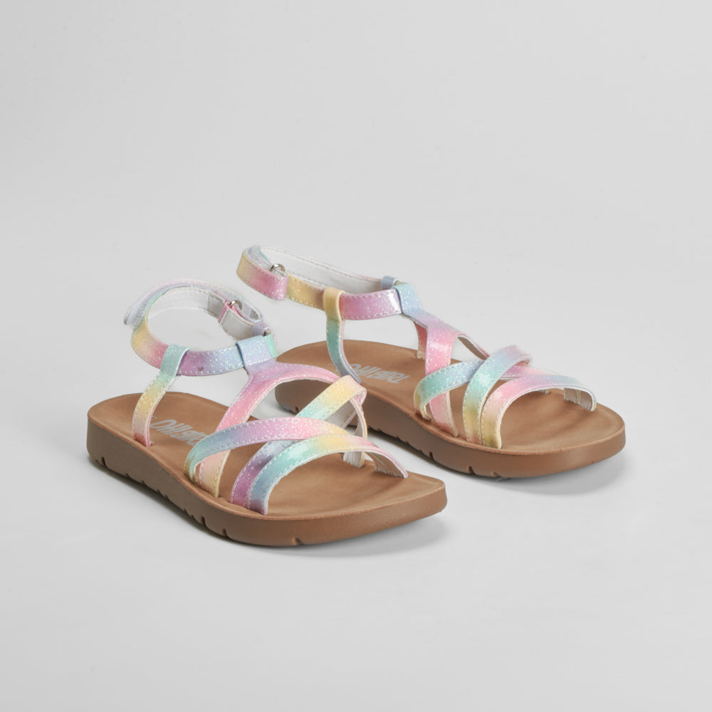 Sandalia de tiras multicolor OH GIRL