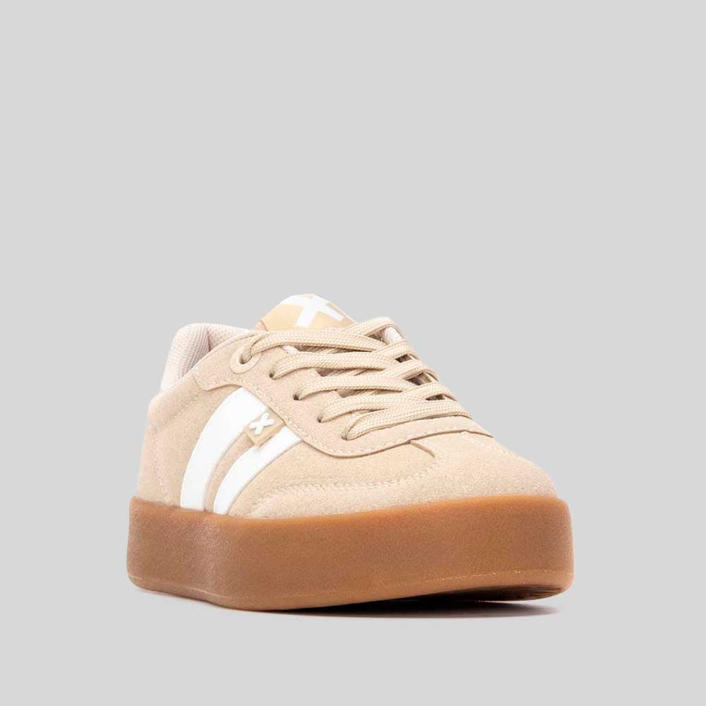 Deportiva retro beige XTI