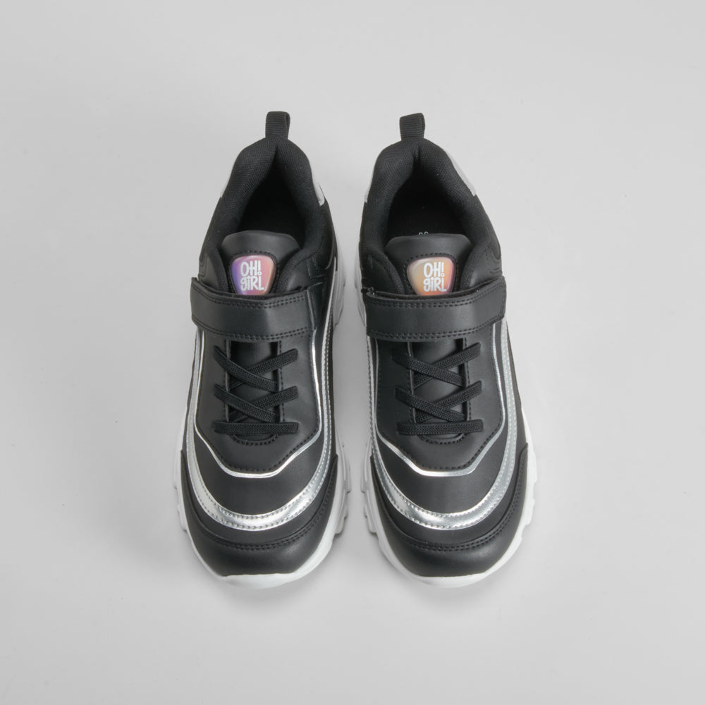 Deportiva chunky negra OH GIRL