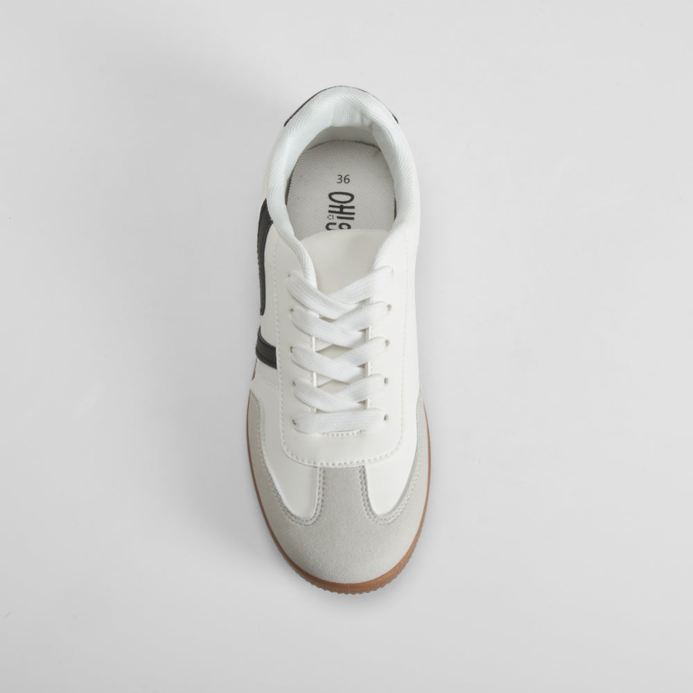 Deportiva retro juvenil blanca OH GIRL