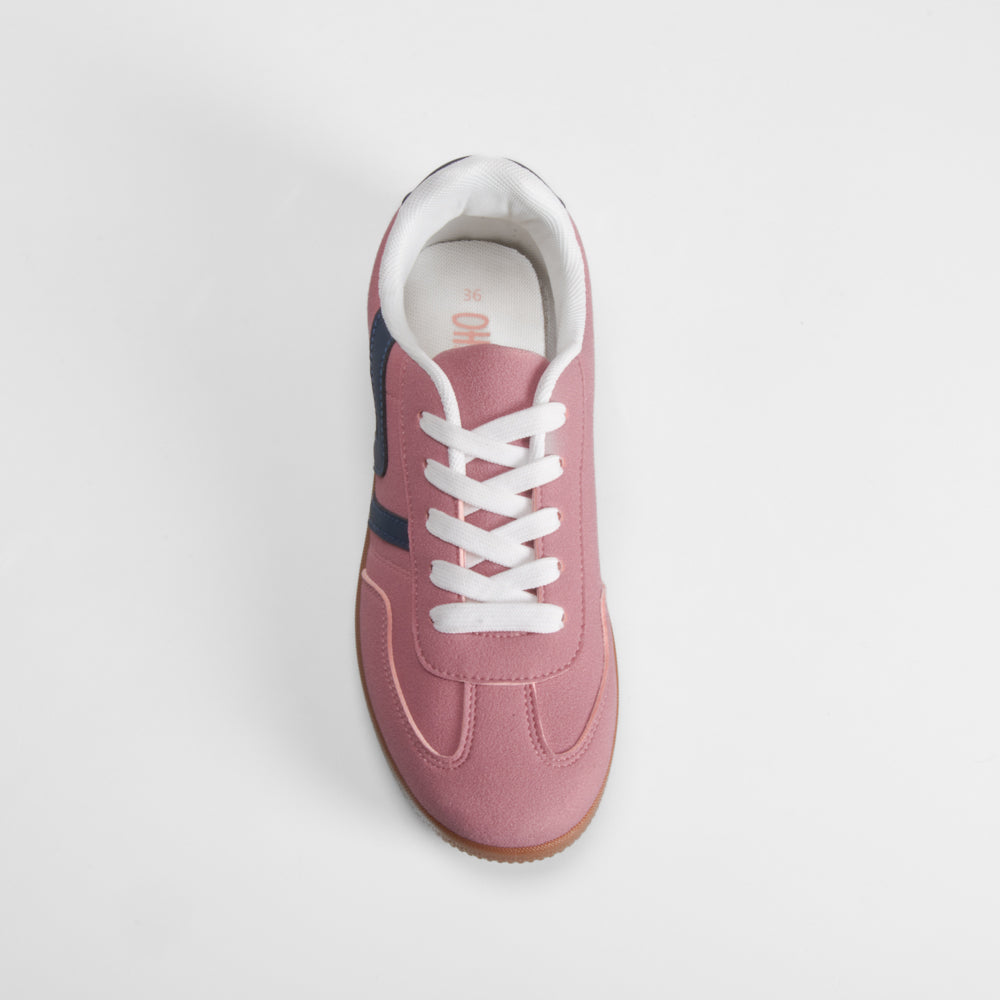 Deportiva retro juvenil rosa OH GIRL