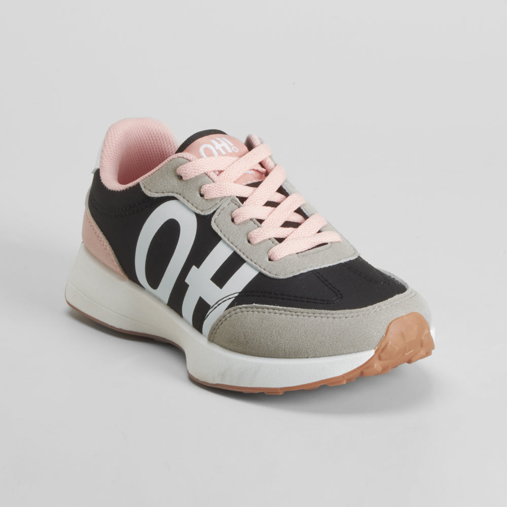 Deportiva retrojogging negra OH GIRL