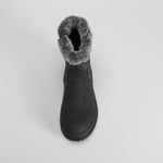 Bota pelo acolchada negra OH GIRL