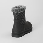 Bota pelo acolchada negra OH GIRL