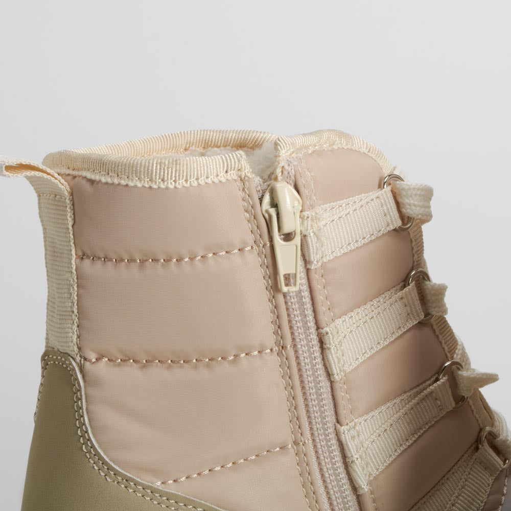 Bota beige suela gruesa OH GIRL!