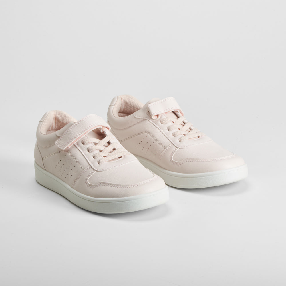 Deportiva con velcro rosa UTWO