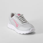 Deportiva walking gris y fucsia UTWO