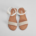 Sandalia strass blanca OH GIRL