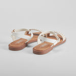 Sandalia strass blanca OH GIRL