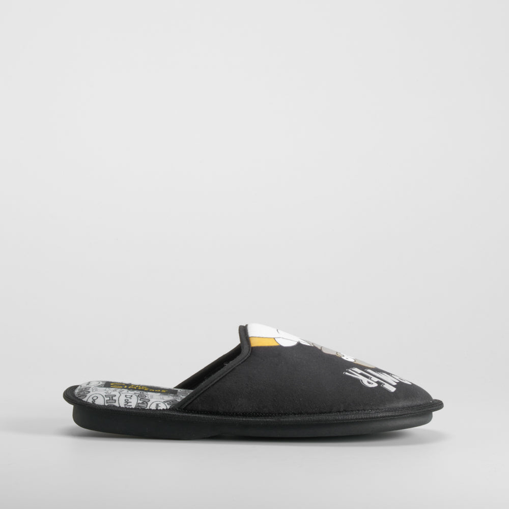 Zapatilla casa negra SIMPSONS