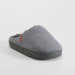 Zapatilla casa pana gris OLYNE