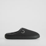 Zapatilla casa laurel bordado negra OLYNE