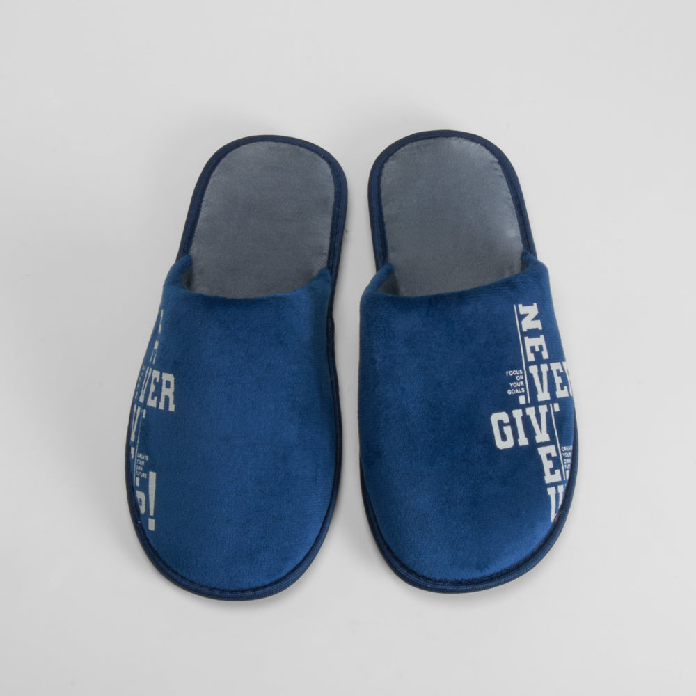 Zapatilla casa abierta azul marino OLYNE