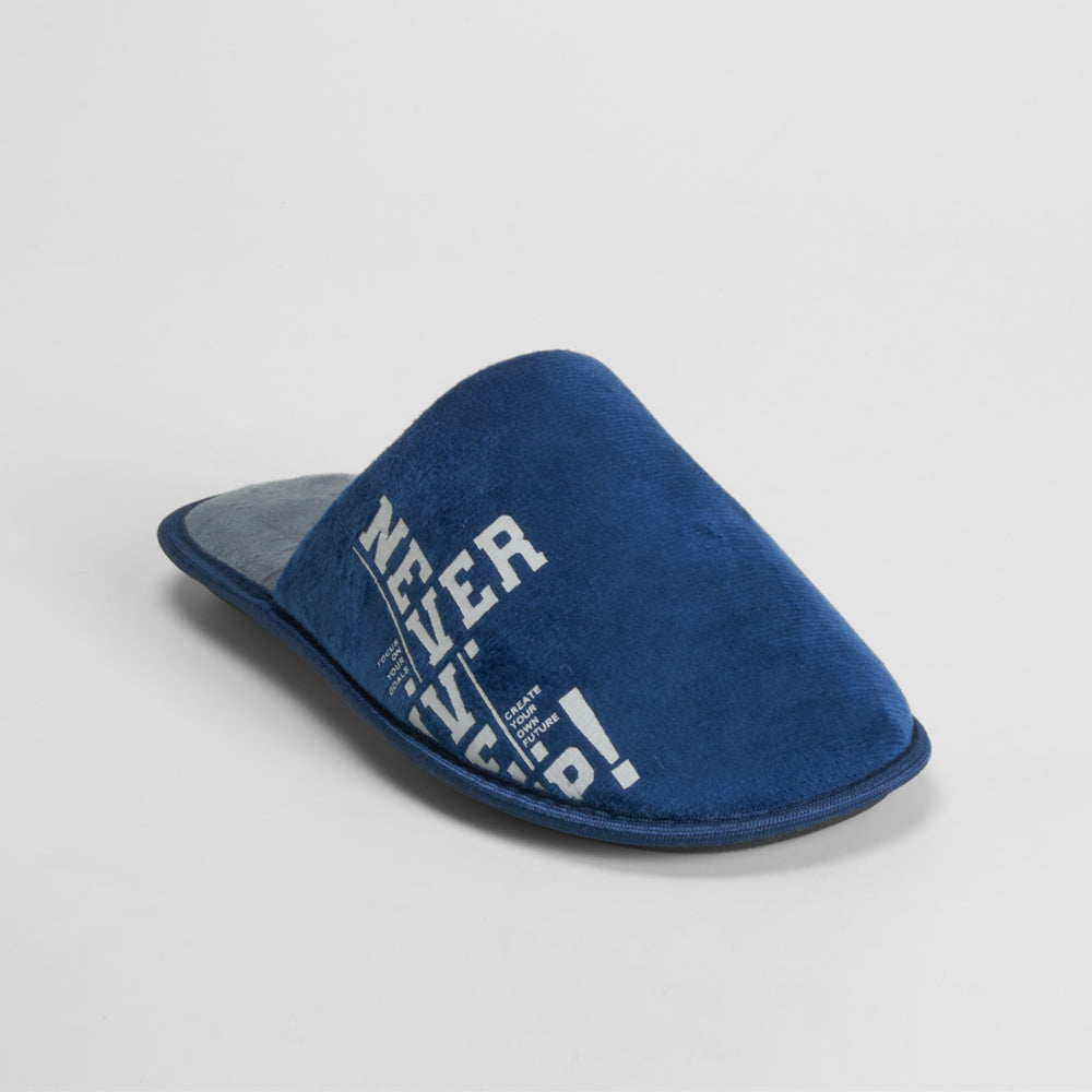 Zapatilla casa abierta azul marino OLYNE