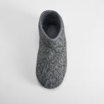 Zapatilla casa bota punto gris OLYNE