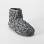 Zapatilla casa bota punto gris OLYNE