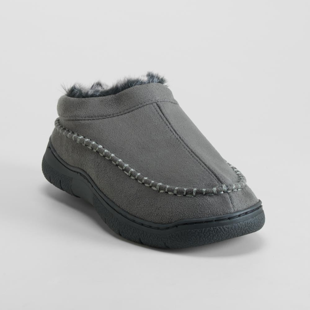 Zapatilla casa cerrada cálida gris OLYNE