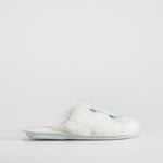 Zapatilla casa pelo blanca STITCH