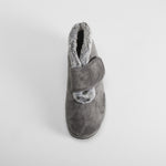 Zapatilla bota velcro gris COMFEET