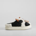 Zapatilla abierta vaca blanca OLYNE