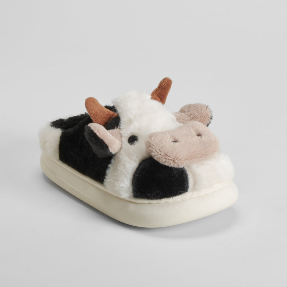 Zapatilla abierta vaca blanca OLYNE