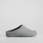 Zapatilla casa fieltro gris OLYNE
