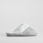 Zapatilla casa pelo gris OLYNE