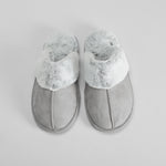 Zapatilla casa pelo gris OLYNE