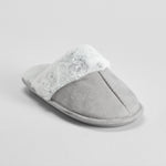 Zapatilla casa pelo gris OLYNE