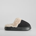 Zapatilla casa pelo negra OLYNE