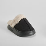 Zapatilla casa pelo negra OLYNE