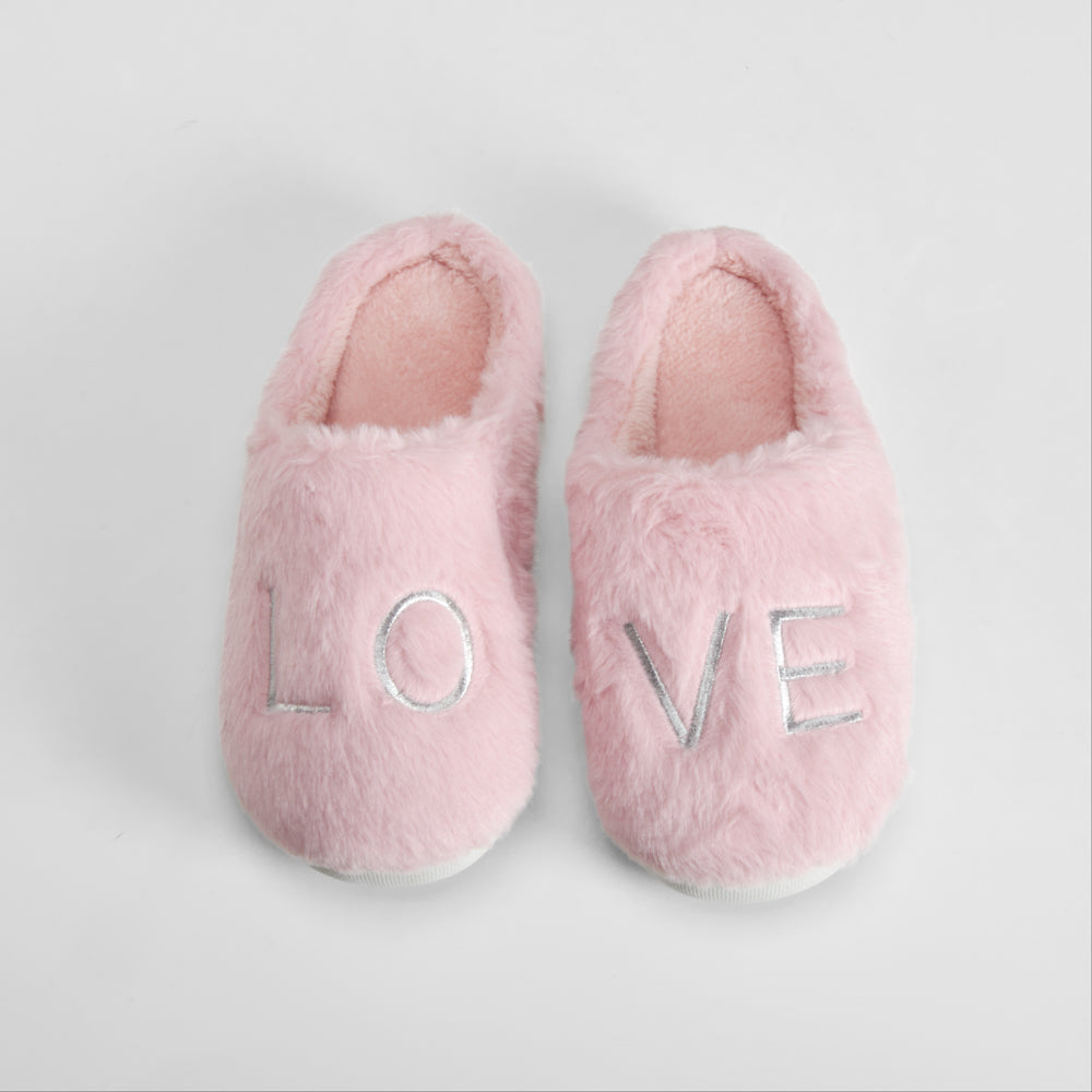 Zapatilla casa love rosa OLYNE