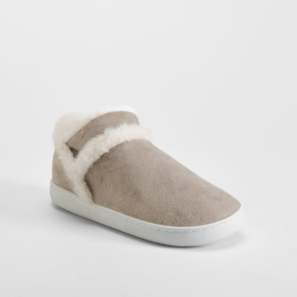 Zapatilla bota taupe OLYNE