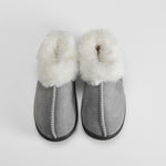 Zapatilla cerrada pelo étnico gris OLYNE
